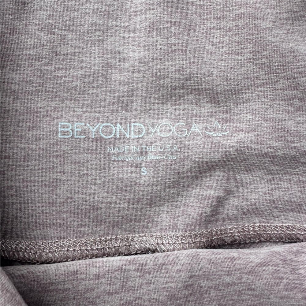 Beyond Yoga Spacedye Caught In The Midi High Waisted Leggings Tan Size Small - Picture 3 of 5